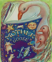 Mother Goose    (ten sets of illustrated pages)
